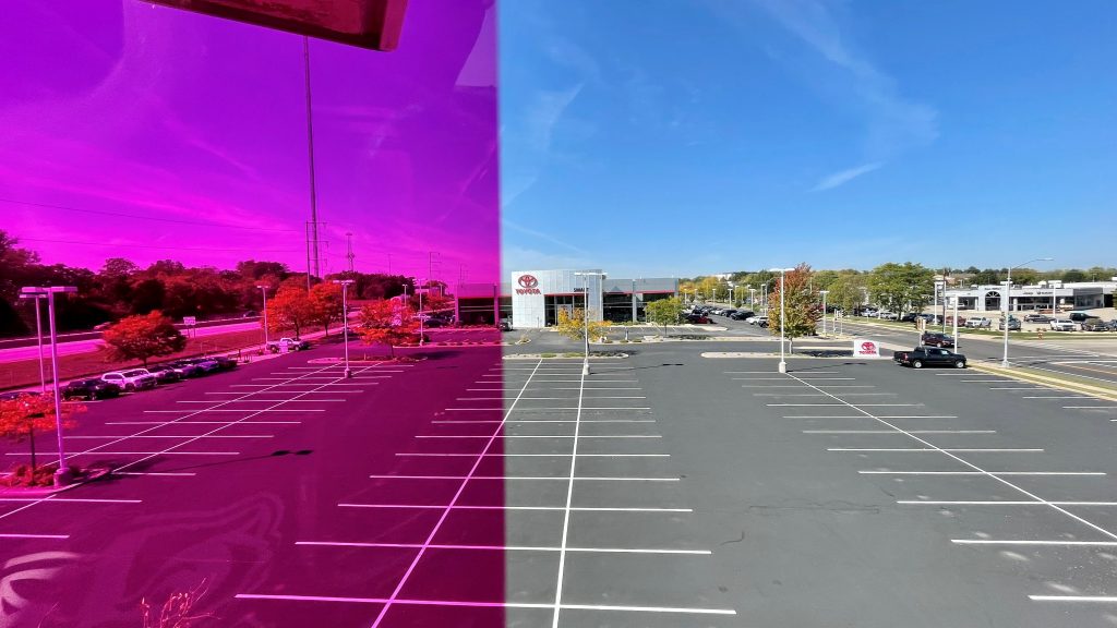 Smart Toyota Breast Cancer Awareness Pink Lights