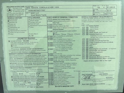 2010 Toyota Corolla LE