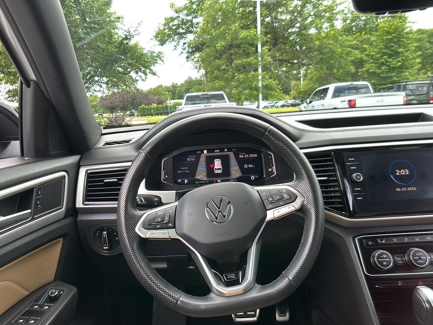 2023 Volkswagen Atlas Cross Sport 3.6L V6 SEL R-Line Black