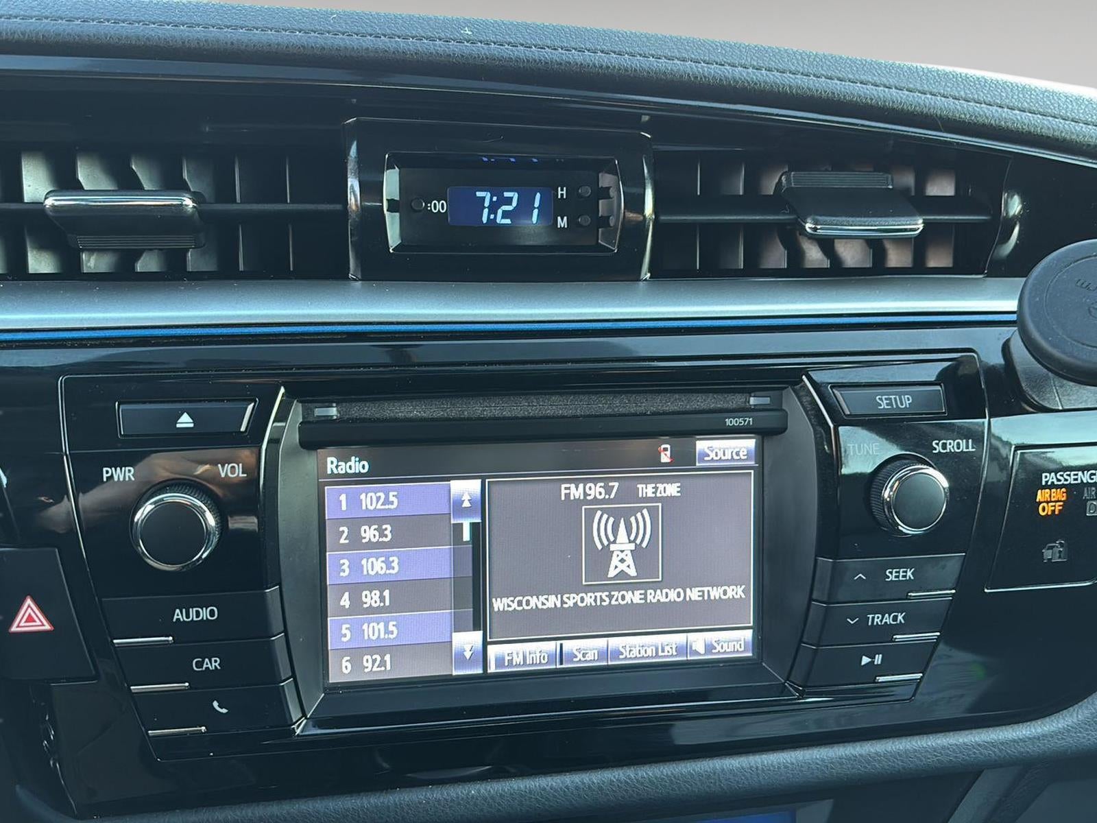 2016 Toyota Corolla S Plus