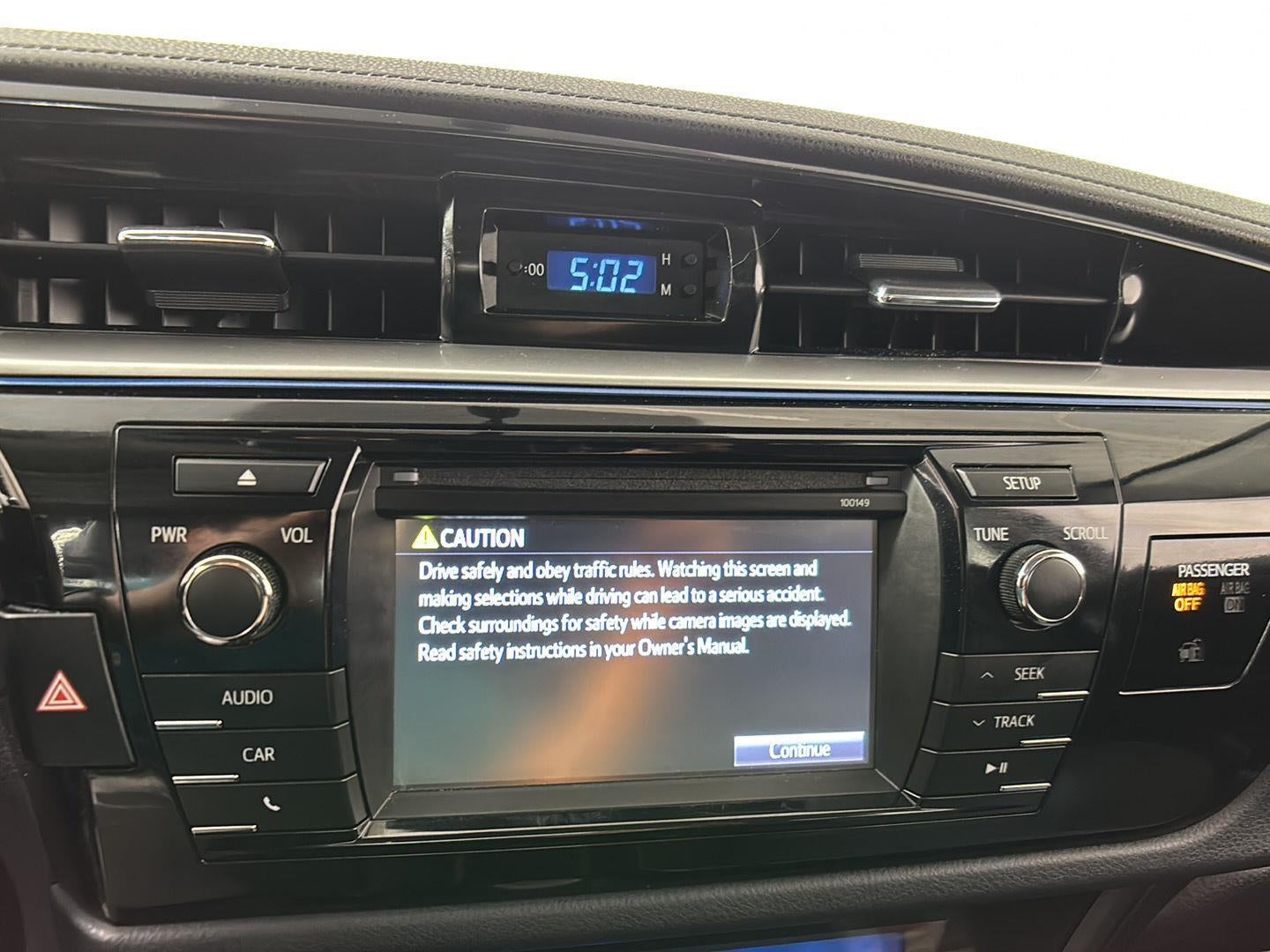 2015 Toyota Corolla S Plus