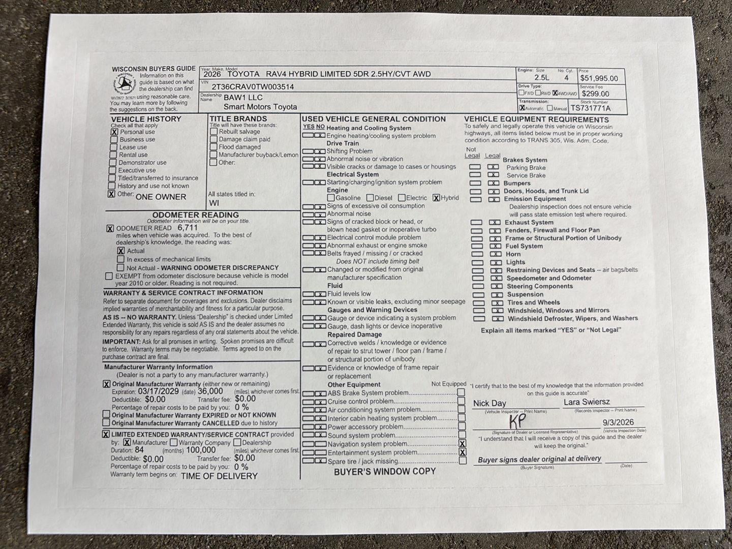 2026 Toyota Rav4 Limited