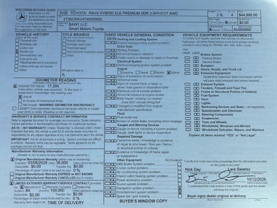 2026 Toyota RAV4 XLE Premium