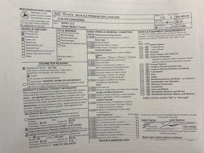 2022 Toyota RAV4 XLE Premium