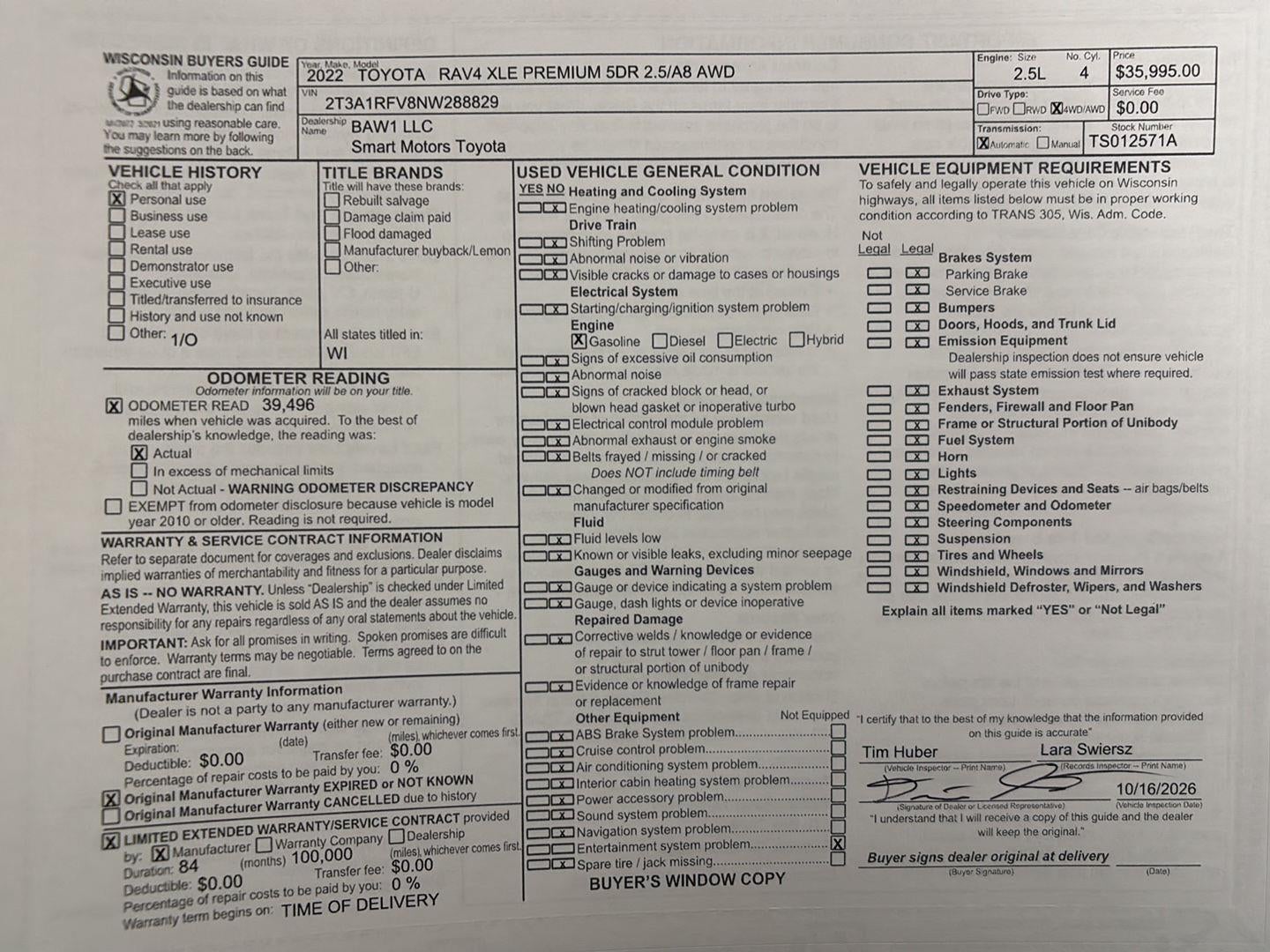 2022 Toyota RAV4 XLE Premium