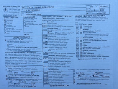 2022 Toyota RAV4 LE