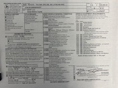 2024 Toyota Tacoma SR5