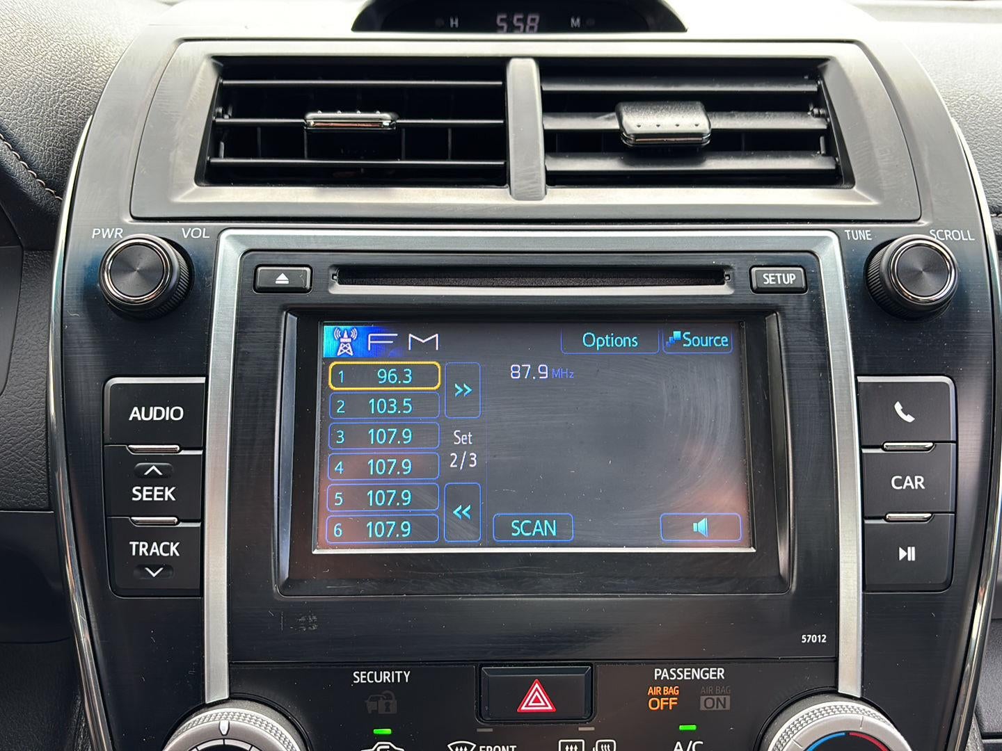 2012 Toyota Camry SE