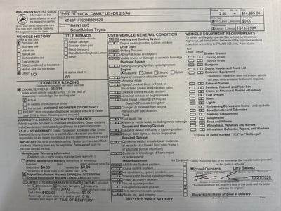 2013 Toyota Camry LE