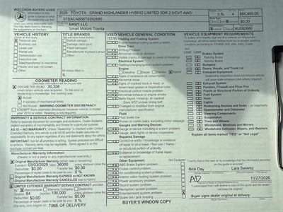 2026 Toyota Grand Highlander Hybrid Limited
