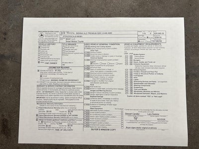 2018 Toyota Sienna XLE Premium 7-Passenger