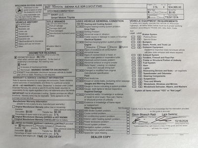 2021 Toyota Sienna XLE