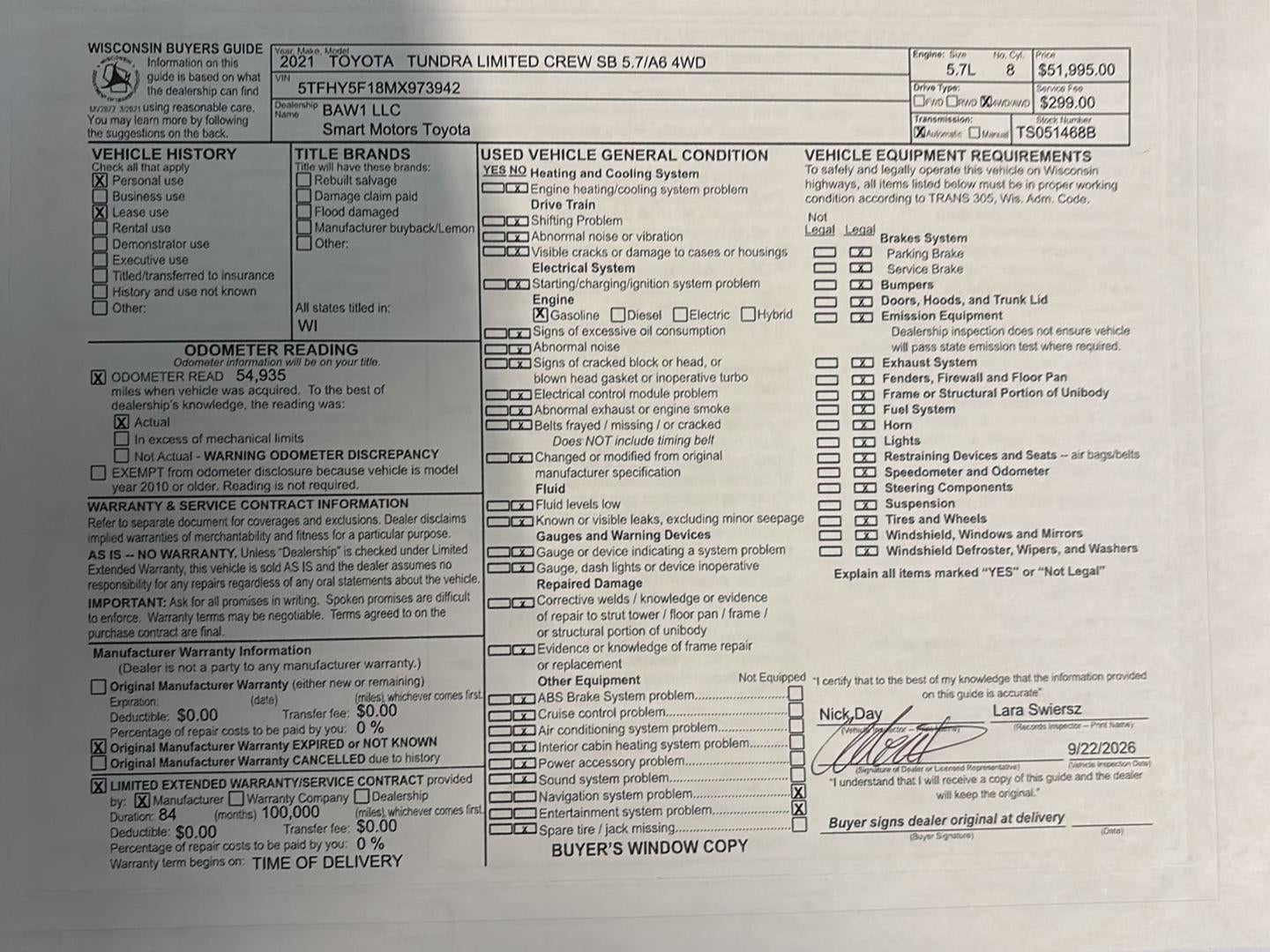 2021 Toyota Tundra Limited