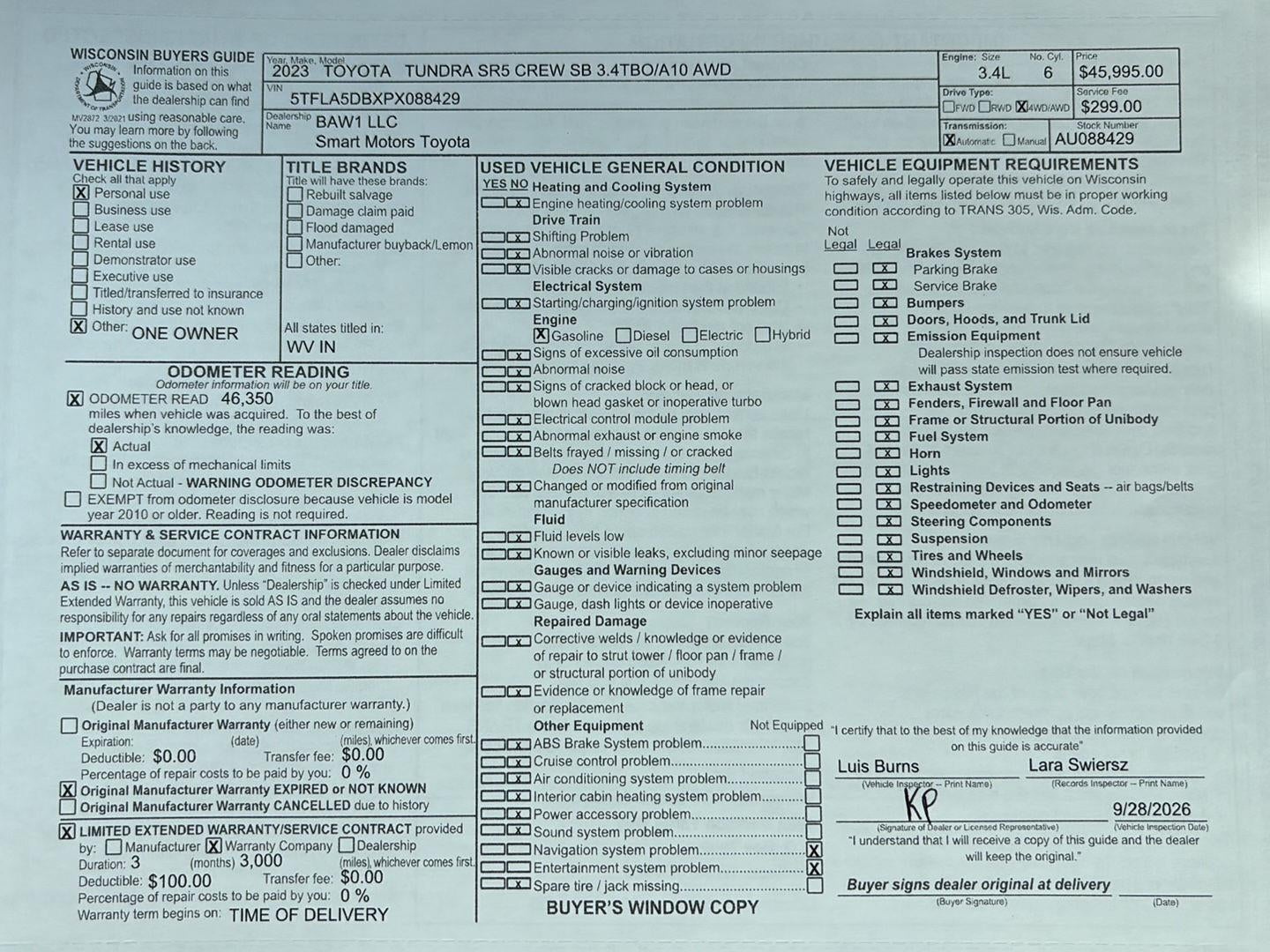 2023 Toyota Tundra SR5