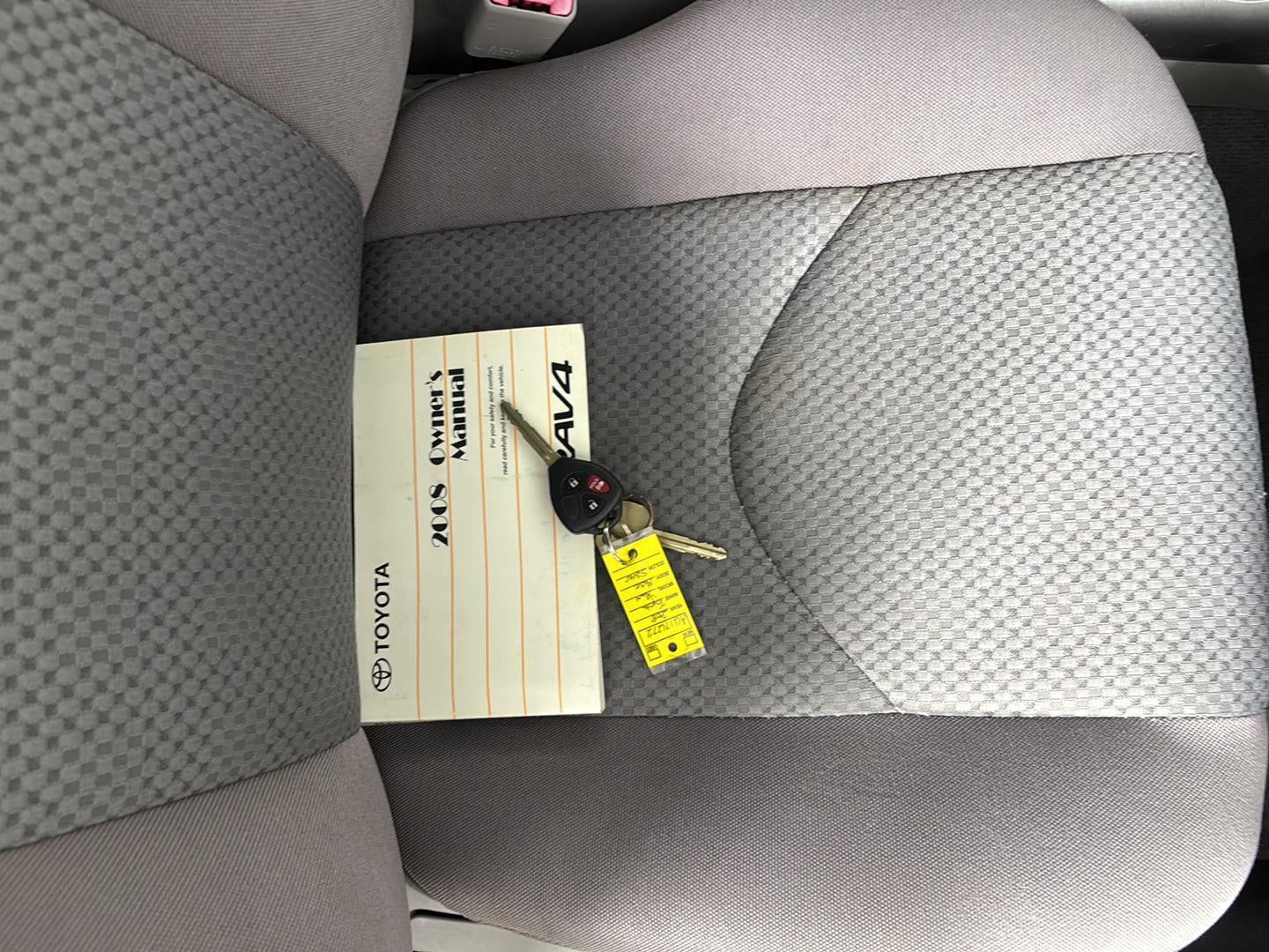 2008 Toyota RAV4 4WD 4dr 4-cyl 4-Spd AT (Natl)