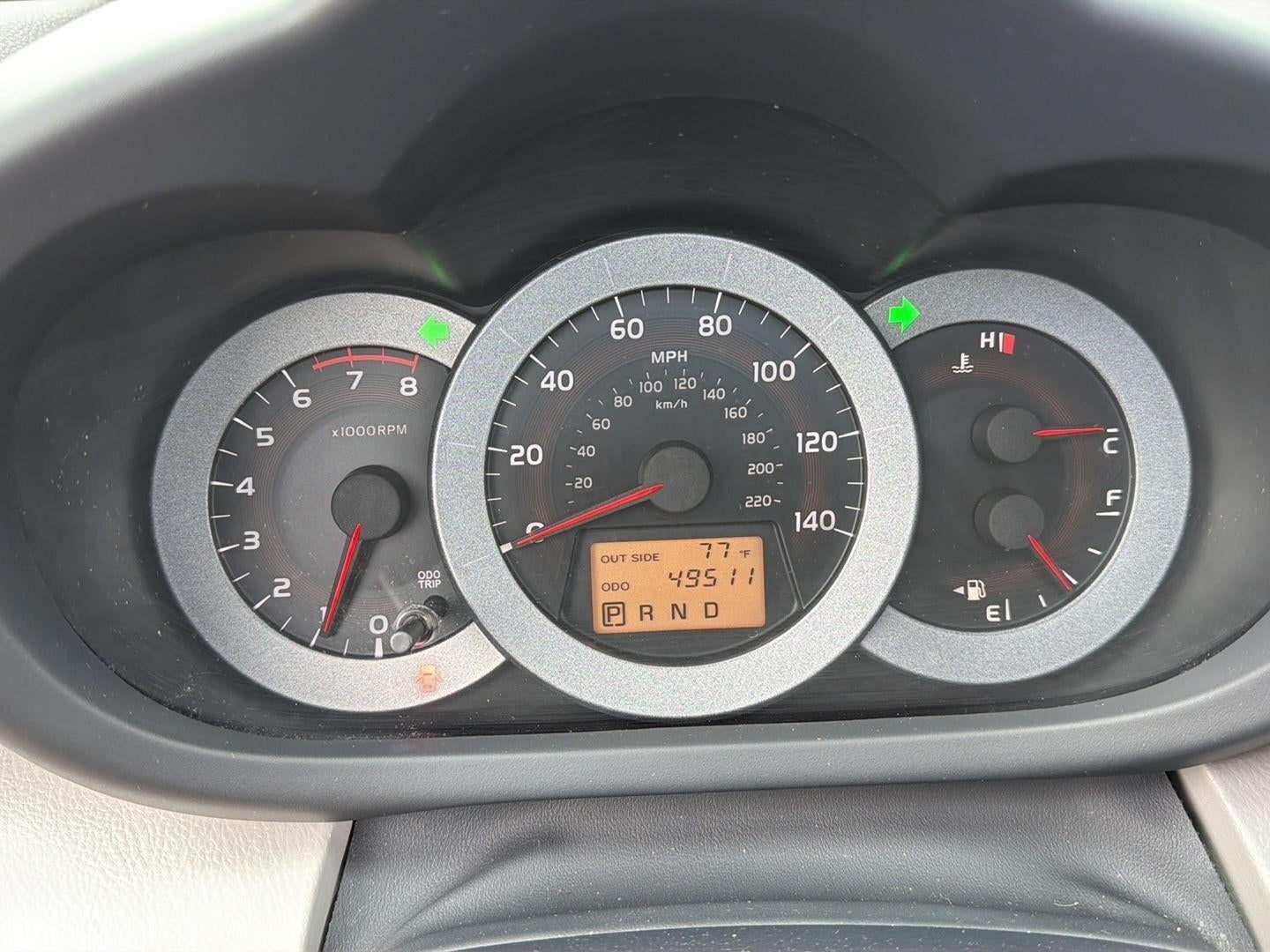 2008 Toyota RAV4 FWD 4dr 4-cyl 4-Spd AT (Natl)