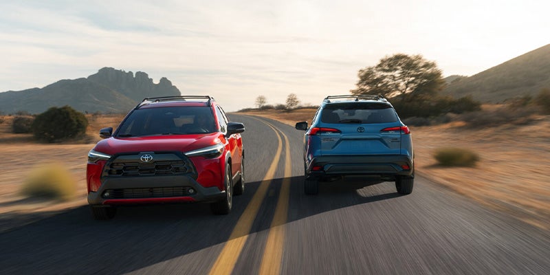 2026 Toyota Corolla Cross Gas and Hybrid Models