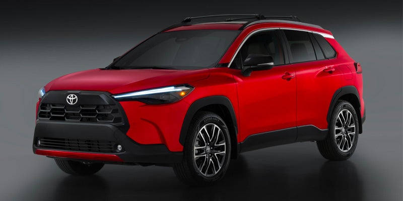 Red Gas - powered 2026 Toyota Corolla Cross