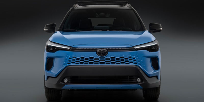 Blue Hybrid 2026 Toyota Corolla Cross