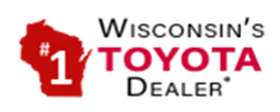 The official logo for the Wisconsin's #1 Volume Toyota Dealer.