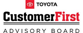 Logo for the Custmer First Advisory Board award.