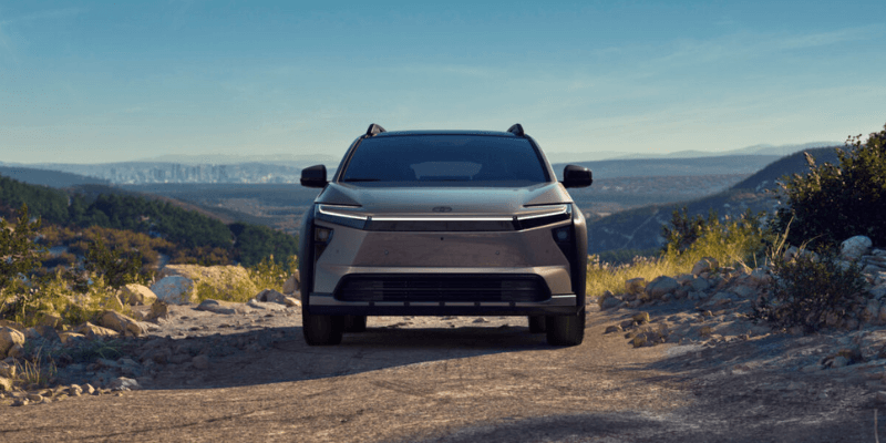 gray 2026 Toyota bZ Woodland