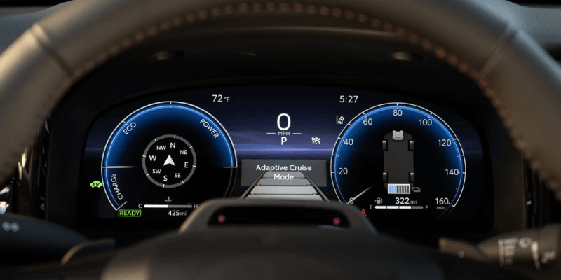 2026 Toyota Camry digital gauge cluster