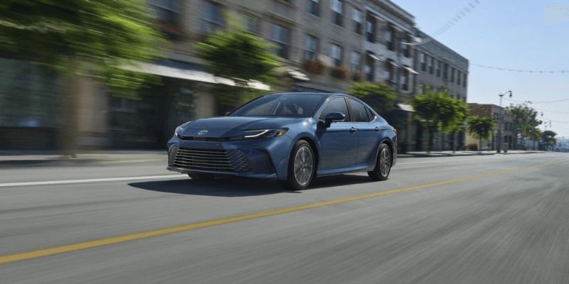 blue 2026 Toyota Camry