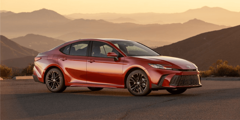 red 2026 Toyota Camry