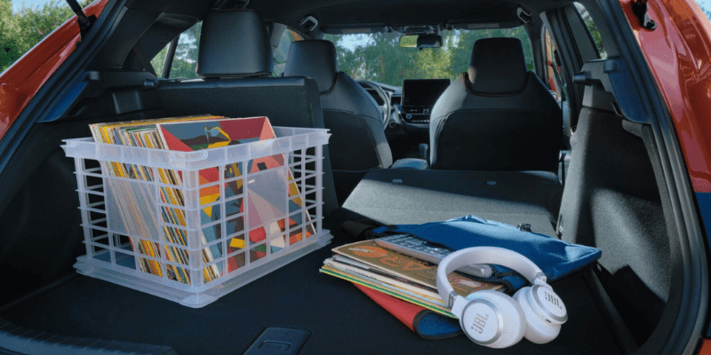 Inferno 2026 Corolla Hatchback FX Edition cargo space