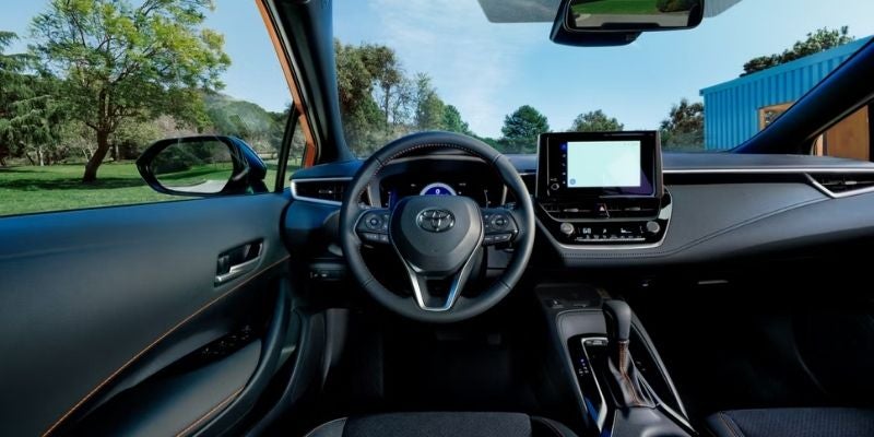 2026 Toyota Corolla Hatchback interior