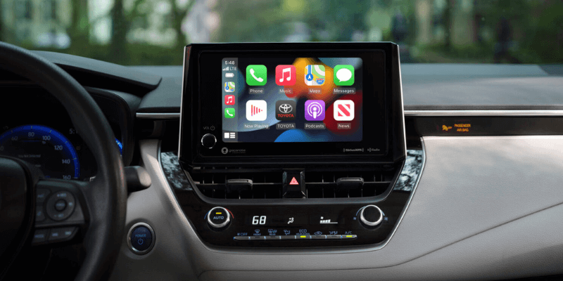 2026 Toyota Corolla Hybrid touchscreen