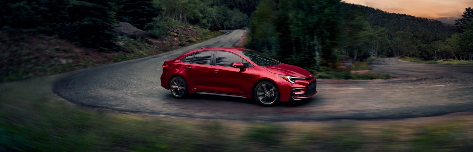 Supersonic Red 2026 Toyota Corolla Hybrid