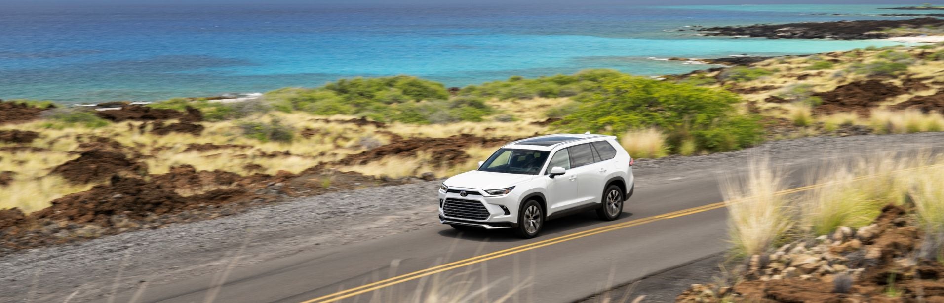 White 2026 Toyota Grand Highlander