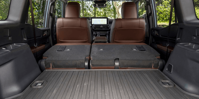 2026 Toyota Land Cruiser cargo space