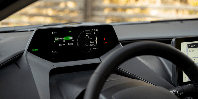 2026 Toyota Prius digital gauge cluster