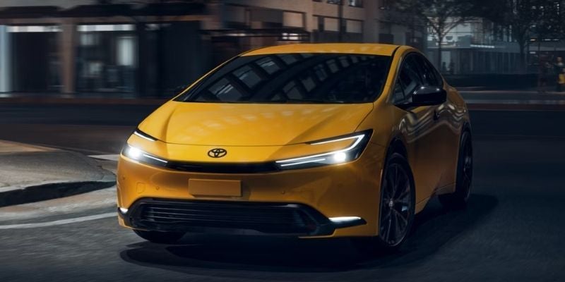 2026 Toyota Prius touchscreen