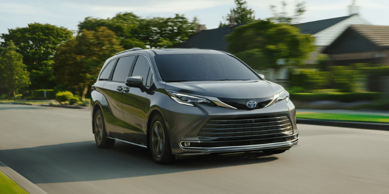 gray 2026 Toyota Sienna
